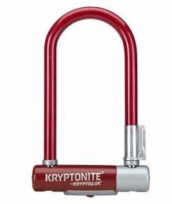 Kryptonite Antivol Kryptolock Mini U -VTT Soldes Magasin 002024 red front facing