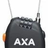 Axa Bike Security Câble Antivol Axa Roll 75cm Noir -VTT Soldes Magasin antivol cable velo code axa roll 75