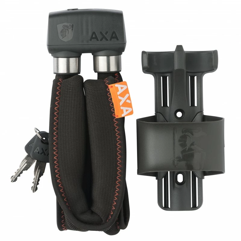 Axa Bike Security Antivol Pliable 600 Gris + Holder 3 Axa Bike Security Antivol Pliable 600 Gris + Holder – Image 2