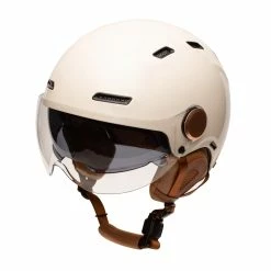 Marko Helmets Cadence (7 Couleurs, 2 Visières) -VTT Soldes Magasin casque de velo marko helmet blanc creme velo femme