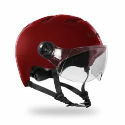 Kask URBAN R WG11 (visière Interchangeable) -VTT Soldes Magasin casque kask urban r wg11 bordeaux