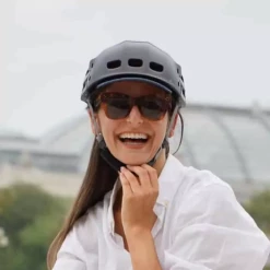 Casque Overade PLIXI FIT Pliable -VTT Soldes Magasin casque pliable velo noir homme femme