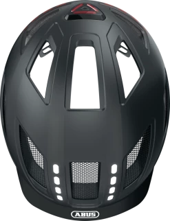 Casque Vélo Abus Hyban 2.0 LED (4 Couleurs) -VTT Soldes Magasin casque velo abus ventilation hyban 2 0 led noir