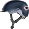 Abus Casque à Visière Design Et Réglable Hud Y (5 Modèles) -VTT Soldes Magasin casque velo femme bleu marine abus hud y midnight blue