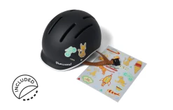 Casque Vélo Thousand Junior (5-11ans) -VTT Soldes Magasin casque velo thousand enfant junior noir stickers