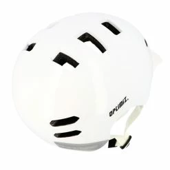 Casque Clignotant Direction Optimiz 0370 -VTT Soldes Magasin casque velo urbain blanc optimiz