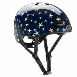 Nutcase Casque Vélo Enfant Little Nutty (design Au Choix) -VTT Soldes Magasin casque velo urbain enfant nutcase little nutty bleu nuit etoile