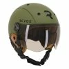 Casque Vélo Visière Premium Revoe -VTT Soldes Magasin casque velo visiere homme design kaki