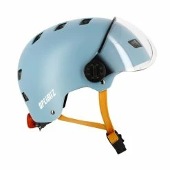 Optimiz Casque Cycliste Urbain Avec Visière (3 Couleurs) -VTT Soldes Magasin casque velo visiere relevable pas cher optimiz