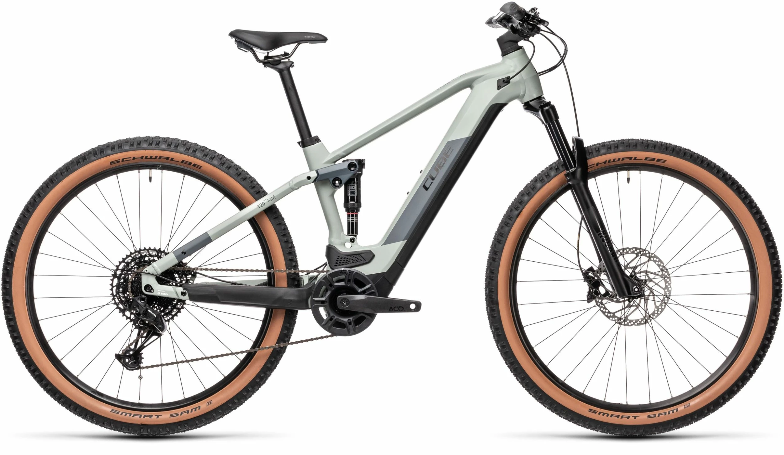 Velo VTT Electrique Cube Stereo 120 HPA Pro 29 Bosch 625Wh Gris 2021 T.16 3 Velo VTT Electrique Cube Stereo 120 HPA Pro 29 Bosch 625Wh Gris 2021 T.16