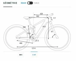 Velo VTT Electrique Cube Stereo 120 HPA Pro 29 Bosch 625Wh Gris 2021 T.16 5 Velo VTT Electrique Cube Stereo 120 HPA Pro 29 Bosch 625Wh Gris 2021 T.16 -VTT Soldes Magasin geometrie cube stereo 120 hybrid 29 2