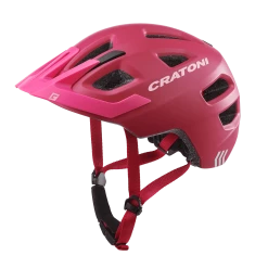 Casque Cratoni Maxster Pro Enfant -VTT Soldes Magasin helm maxster pro pink rose matt
