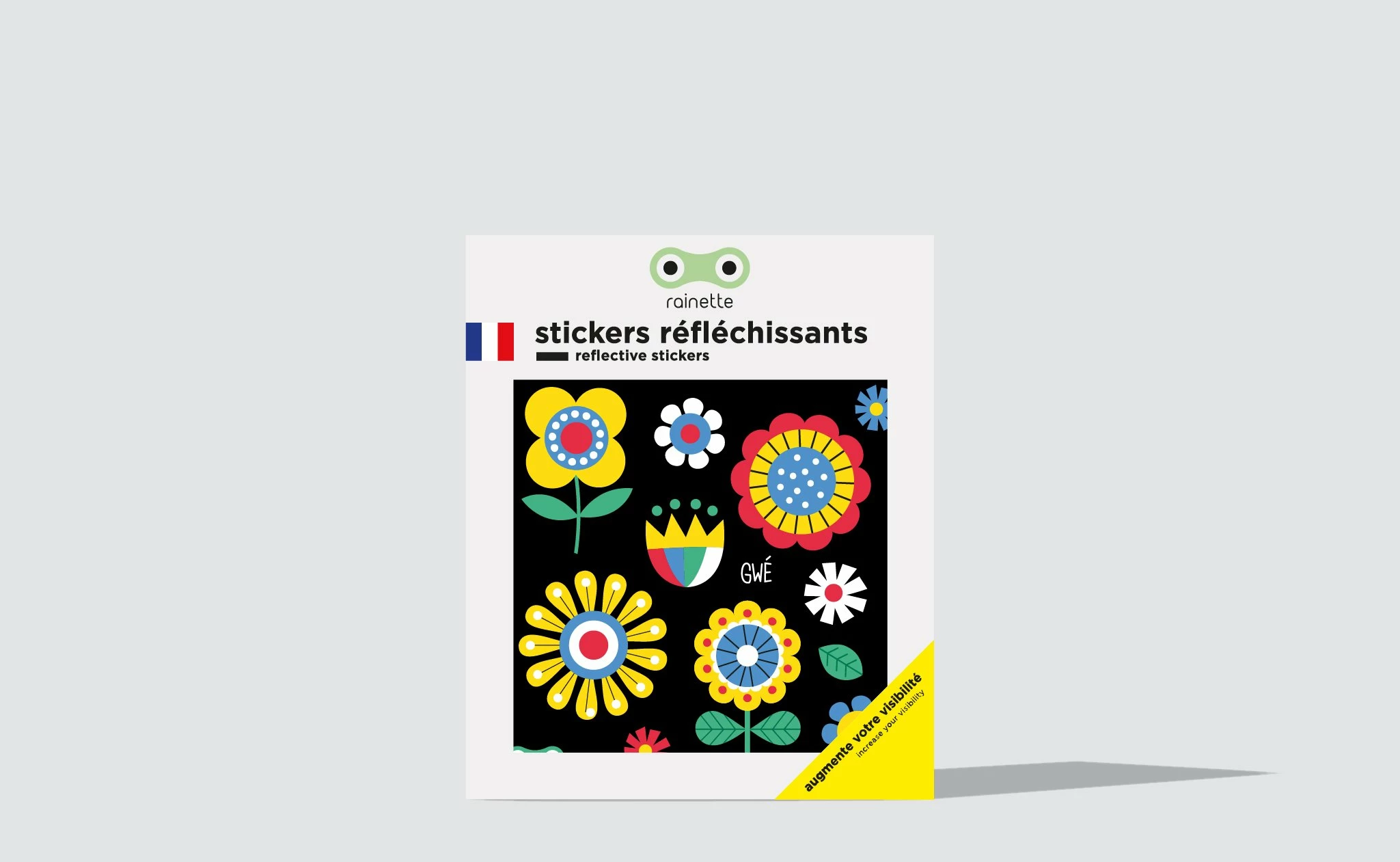 Rainette Autocollants Rétroréfléchissants Petites Fleurs 2 Rainette Autocollants Rétroréfléchissants Petites Fleurs