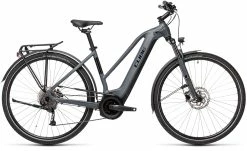 Velo VTC Electrique Cube Touring Hybrid One Trapèze T.S Bosch 625Wh Gris Noir 2021