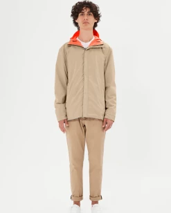 Veste Réversible Urban Circus RE POP -VTT Soldes Magasin veste velo urbain urban circus repop beige orange fluo